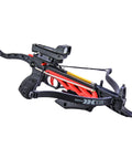 Desire RD Self Cocking Pistol Crossbow With Red Dot Sight, 3 Premium Bolts, Ultra Compact And Lightweight 1.9 Lb Black, Ambidextrous