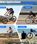Cyclists riding different bike types demonstrating applications for 100Cc Bicycle Engine Kit For 26 To 28 Inch Bikes 2 Stroke Gas Motor Conversion