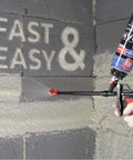This Knockout Spray Foam Insulation Kit Includes Twelve Two Pound Expanding Sealant Cans Paired With A Smooth Firing Teflon Coated Gun In Use.