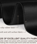 Close-up of Gaming Mouse Pad Desk Mat For Keyboard And Mouse Large Kanagawa Wave Design With Non Slip Rubber Base Ultra Smooth Fabric Surface