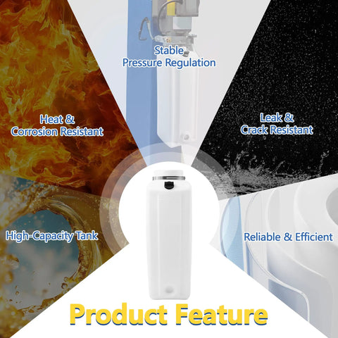 Oil Reservoir Tank With Hose Clamp And Wrench Tool Compatible With Duro Power Units Replacement Features Overview