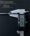 Two Pack Solid Carbide Drill Bits For Hardened Steel With K20 Tungsten Carbide Jobber Length 118 Degree next to caliper gauge