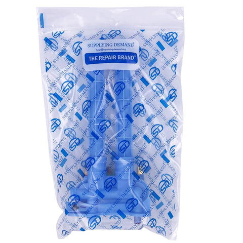Model-Specific Clothes Washer Water Inlet Valve Replacement With NTC Thermistor in branded packaging, blue color, 110/120V