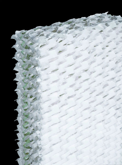 Side close-up of Extended Life Humidifier Replacement Paper Wick Filter For Emerson And Kenmore Humidifiers 10 By 9.4 By 6.5 Inch