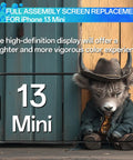 iPhone 13 Mini Screen Replacement Kit 5.4 Inch With 3D Touch LCD Digitizer Full Assembly Front Glass