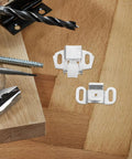 4 Sets Roller Catch Assembly For Doors And Closets, Easy Install Cabinet Door Catch Replacement With Silver Iron Material And Screws
