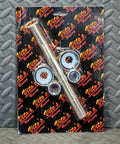 Yamaha Banshee Front Swingarm Bearings Rebuild Kit With Pivot Sleeve And Tube 9 Piece Direct Fit Upgrade For 1987-2006 ATV Includes Pivot Tube And Needle Bearings For A Solid Beefed Up Ride. Silver pivot tube with two bearings and seals on packaging