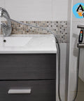Handheld Bidet Sprayer For Toilet And Sink Faucet Attachment With 80 Inch Hose Warm And Cold Water Easy Install