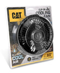 Oscillating Car Fan Built To Keep Your Ride Chill Fast With 12V Socket Power and a Heavy Duty Clip in packaging.