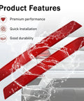 Two Piece Rear Bumper Reflector Set For Mercedes-Benz X166 GL GL350 GL450 GL500 GL550 GL63 AMG 2013-2016 And GLS450 2017-2019 displayed