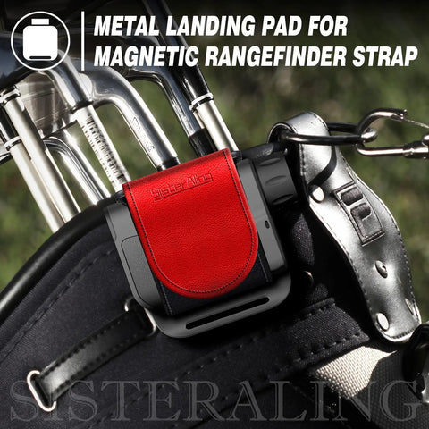 Magnetic Landing Pads For Golf Accessories Towel Rangefinder Flask And Speaker With Quick Access Mounts On Your Golf Bag