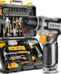 Sweet Cordless Drill Tool Set Kit With 12V Battery Quick Charge 800 RPM Electric Drill Driver and case with tools