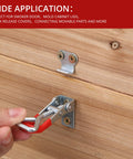 Beefy 36 Piece Toggle Latch Clamps Set With Adjustable 330 Lb Holding Power Heavy Duty Metal Latches For Smoker Lid Tool Box Cabinets Hardware Red
