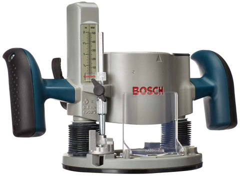Plunge Router Base For Precision Woodworking Mount, Durable Build With Wide Surface For Stable Grooving, Bosch 1617 router shown