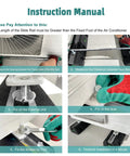 Instruction manual for Beefy Heavy Duty Floor Mounting Base Pad for Mini Split Air Conditioners and Ductless Heat Pumps installation.