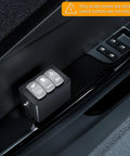 3 Gang Aluminum Rocker And Toggle Switch Box For Panels Rugged Mod Friendly Install On Vehicle Dash