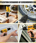 Application scenarios of 166 Piece General Home Repair Tool Set With Cordless 12V Drill Battery And Charger In Portable Tool Box