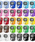 Bulk 30 Pack Electronic Finger Clicker With 5 Digit Lcd Display Resettable Hand Tally Counter No Fuss Design in various colors