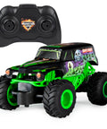 Awesome Grave Digger RC Monster Truck 1:24 Scale 2.4 GHz RC Vehicle with controller for kids 4 and up, die-cast look