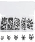 Split Shot Fishing Weights Set With Removable Clip On Sinkers For Fly Line Sinking Saltwater And Freshwater Bass Tackle