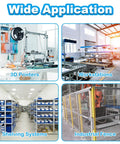 Applications for All In One 240Pcs M5 T Nuts And Screws Hardware Kit include 3D printers, workstations, shelving systems, and industrial fences.
