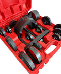 All In One Wheel Hub Tool Set For Front And Rear Hubs And Bearings Removal And Installation No Shop Press Needed in red case