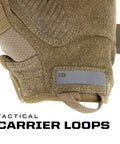 Close-up of MPact 3 Tactical Work Gloves With Touchscreen Capability And Finger Reinforcement Abrasion Resistant Synthetic Leather