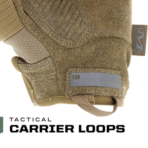 Close-up of MPact 3 Tactical Work Gloves With Touchscreen Capability And Finger Reinforcement Abrasion Resistant Synthetic Leather