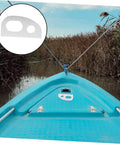 Rugged Aluminum Eyelet Bow Connector For Boats And Yachts, Easy Install And Precision Fit For Rope Anchoring And Guiding