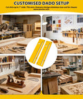 Zero Clearance Table Saw Insert For 10 In Saws That Fits R4514 R4514T R4518 R4518T R4518NS, Throat Plate Made Of MDF, workshop view