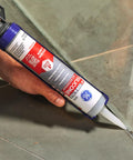 Applying Silicone Caulk For Tub And Tile Kitchen And Bath Clear Sealant 100 Percent Waterproof Flexible Adhesion Shrink And Crack Proof Ideal For Bathrooms And Kitchens DIY Friendly Mildew Resistant High Flexibility 10 Fl Oz Cartridge to floor joint