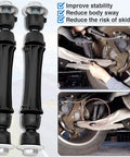 Beefed-Up Front Sway Bar Link Replacement for 2007-2016 Silverado 1500 Tahoe Escalade Yukon Sierra 1500 Yukon XL 1500 Durable Steel Ball Joints Easy Install Fits K700432 25918049 front view