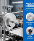 Single Groove Pulley For 6mm Synchronous Belt Aluminum Alloy With Hard Anodized Finish Mechanical Drive Replacement Part For Small Motors In Precision Machines And Your Go To High Precision Equipment on a machine shaft