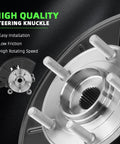 Right Front Steering Knuckle And Wheel Bearing Hub Assembly For Escape 2005 2012, Tribute 2005 2011, And Mercury Mariner 2005 2011 Replacement LK016