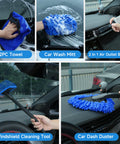 All In One 36 Piece Car Detailing Kit With Drill Brushes, Interior Exterior Cleaning Tools including towels and wash mitt