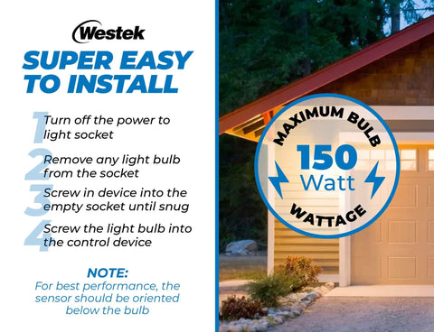 Installation guide for Motion Sensor Light Switch With Auto On When Motion Is Detected, Off 10 Minutes After No Motion.