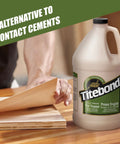 Prime Choice Cold Press Veneer Glue serving as a dead simple contact cement alternative in a 32 oz container.