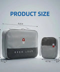 Grab And Go Travel First Aid Bag Set With Large And Small Empty Medical Bags And Independent Compartments For Easy Organization