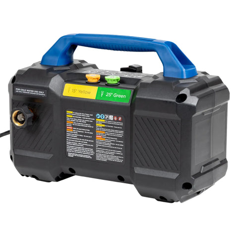 Powerhouse Electric Pressure Washer With 2100 Max PSI And 1.76 Max GPM Lightweight 18 Lb With Built In Carry Handle