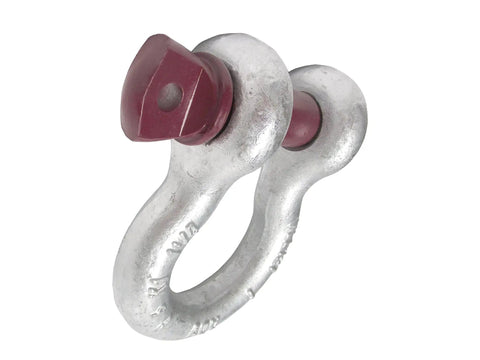 Professional Grade Screw Pin Anchor Shackle with 1-1/4 Inch Width and 1-3/8 Inch Pin for 12 Ton Load capacity.
