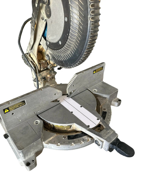 Zero Clearance Miter Saw Insert For DW715 DW703 DW704 DW705 DW706 DW716 Durable Quiet PVC Accessory shown installed on saw