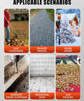 Gas Powered Backpack Leaf Blower With 550 CFM And 230 MPH Airflow, 52cc Engine for clearing leaves, gravel, snow, dust