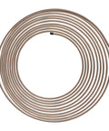 Copper-nickel alloy brake line tubing coil, 3/8 in diameter, 25 ft length, automotive part