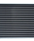 Badass 12 X 24 Water To Air Heat Exchanger With One Inch Copper Fittings and Zero Hassle Front Flange Mount Kit.