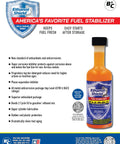 Product image of Fuel Stabilizer Twin Pack 24 Oz, gasoline treatment additive, antioxidative and anticorrosive formula, 24 oz bottle.