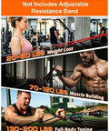 Hella Sturdy Wall Mount Resistance Band Anchor System With 300 Pound Pull Capacity Adjustable Aluminum Gym Anchors in use with varying resistance bands.