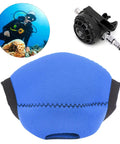 Scuba Diving Universal Second Stage Regulator Protector Cover Neoprene Guard Keeps Your Reg Safe From Dust Dirt Sand While You Dive Soft Durable Fit 3 Color Options Including Blue.