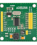 Analog To Digital Conversion Module With Eight Channel 24 Bit ADC Acquisition Board To Convert Analog Signals Into Digital Data ADS1256 30ksps close-up.