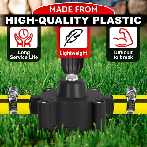 Portable Electric Drill Powered Water Transfer Pump for self priming liquid transfer, high-quality plastic build on grass