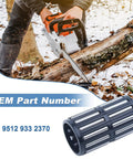 3-Piece Needle Bearing Kit for Stihl 028 028WB 028 Super Chainsaw Replacement Parts Fits OEM 9512 933 2370 Plug-N-Play